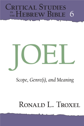 Cover image for Joel: Scope, Genre(s), and Meaning By Ronald L. Troxel