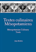 Cover image for Textes Culinaires Mesopotamiens: Mesopotamian Culinary Texts By Jean Bottéro