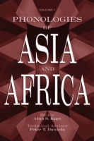 Cover image for Phonologies of Asia and Africa Edited by Alan S. Kaye and Peter T. Daniels