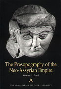 Cover image for The Prosopography of the Neo-Assyrian Empire, Volume 1, Part I: A (Names Beginning with A) Edited by Karen Radner